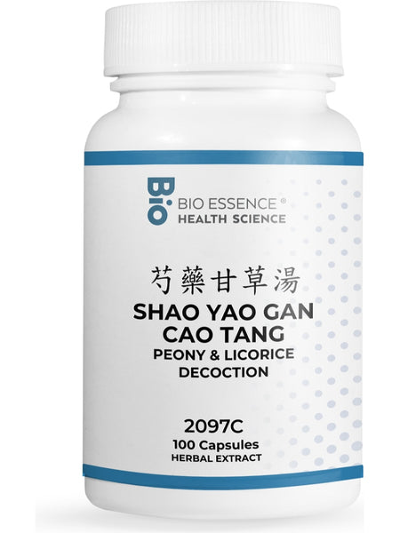 Bio Essence Health Science, Shao Yao Gan Cao Tang, Peony & Licorice Decoction, 100 Capsules