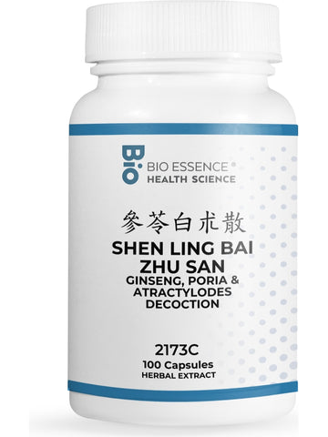 Bio Essence Health Science, Shen Ling Bai Zhu San, Ginseng, Poria & Atractylodes Decoction, 100 Capsules