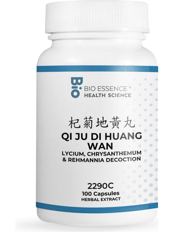 Bio Essence Health Science, Qi Ju Di Huang Wan, Lycium, Chrysanthemum & Rehmannia Decoction, 100 Capsules