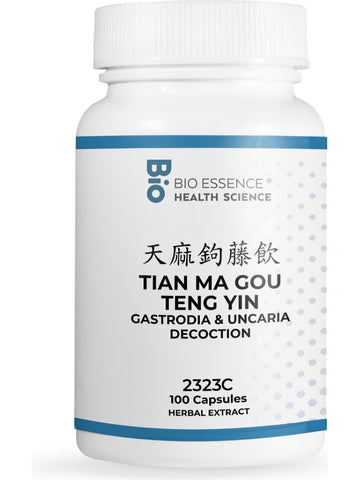 Bio Essence Health Science, Tian Ma Gou Teng Yin, Gastrodia & Uncaria Decoction, 100 Capsules