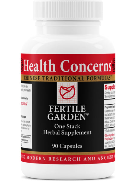 Fertile Garden, 90 ct, Health Concerns