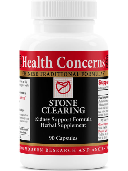 Stone Clearing Formula, 90 ct, Health Concerns