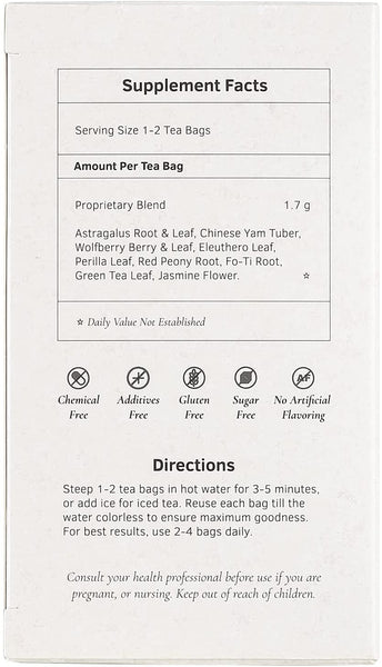 Health King, Astragalus Immunity Tea, 20 tea bags
