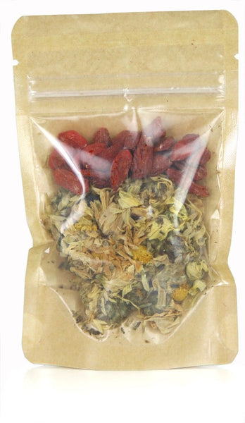 Plum Flower, Chrysanthemum & Goji Tea, Certified Organic, 1.23 oz