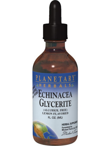 Planetary Herbals, Echinacea Glycerite Lemon, 2 fl oz