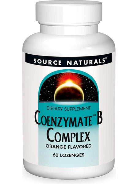 Source Naturals, Coenzymate Vitamin B Complex, Orange, 60 Lozenges