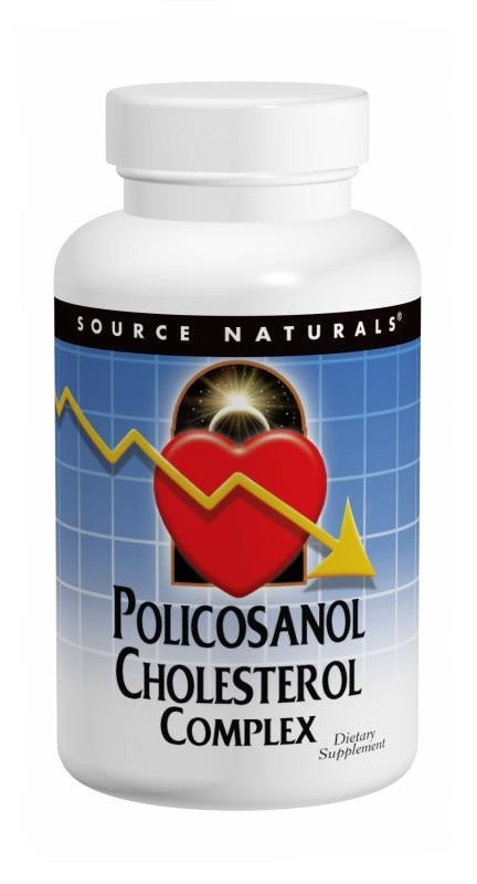 Source Naturals, Policosanol Cholesterol Complex Bio-Aligned, 60 ct