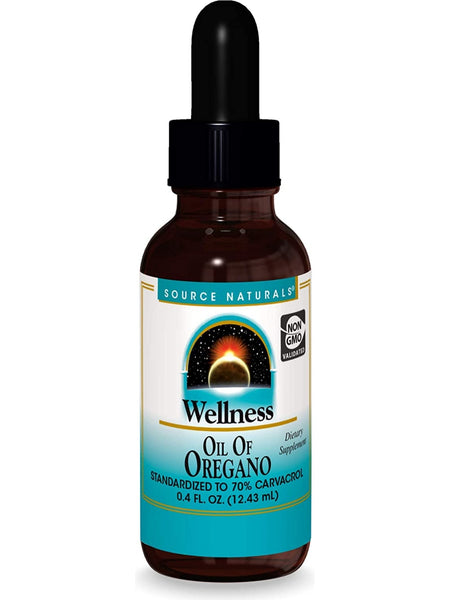 Source Naturals, Wellness Oil of Oregano 70% Carvacrol, 0.5 oz