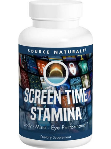 Source Naturals, Screen Time Stamina®, 30 tablets