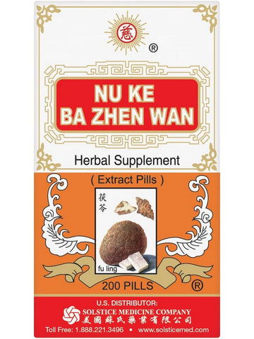 ** 12 PACK ** Solstice, Ci Brand, Nu Ke Ba Zhen Wan, 200 pills