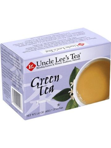 ** 12 PACK ** Uncle Lee's Tea, Jasmine Green Tea, 20 Tea Bags