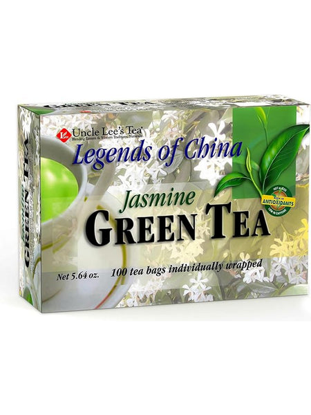 ** 12 PACK ** Uncle Lee's Tea, Legends of China Jasmine Green Tea, 100 Tea Bags