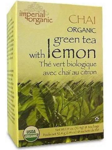 ** 12 PACK ** Uncle Lee's Tea, Organic Green Tea with Lemon, 18 Tea Bags