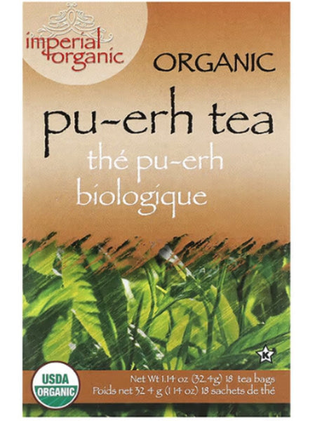 ** 12 PACK ** Uncle Lee's Tea, Organic Pu-Erh Tea, 18 Tea Bags