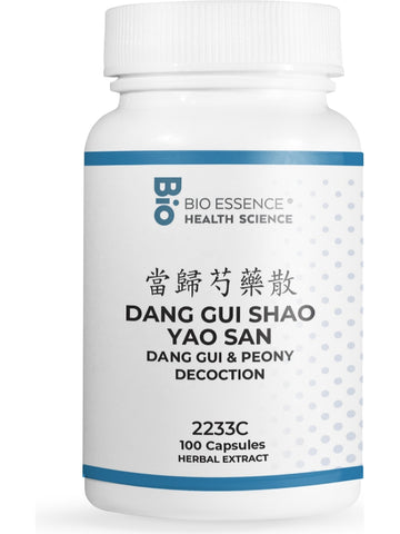 Bio Essence Health Science, Dang Gui Shao Yao San, Dang Gui & Peony Decoction, 100 Capsules