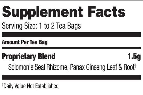 Bravo Tea, Panax Ginseng, 20 Tea Bags