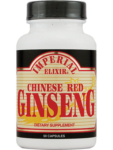 Chinese Red Ginseng, 50 cap, Imperial Elixir