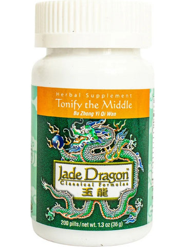 Jade Dragon, Tonify the Middle, Bu Zhong Yi Qi Wan, 200 pills