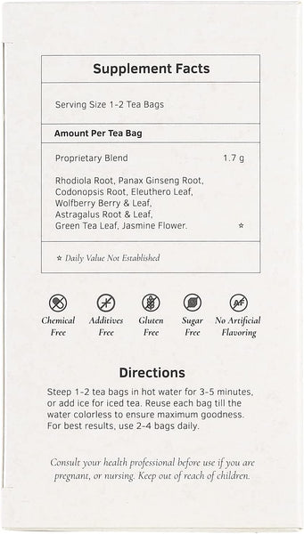 Health King, Stamina Tea, 20 tea bags