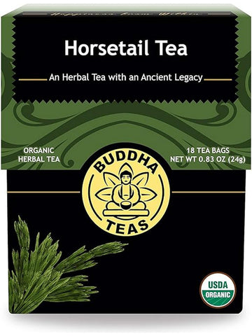 ** 12 PACK ** Buddha Teas, Horsetail Tea, 18 Tea Bags