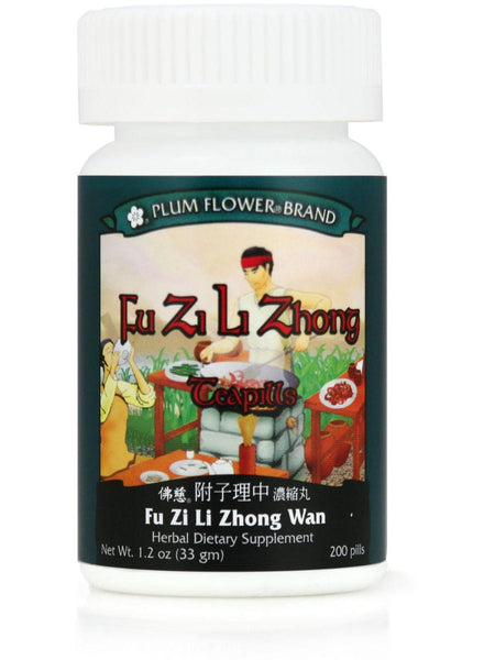 Fu Zi Li Zhong Wan, 200 ct, Plum Flower