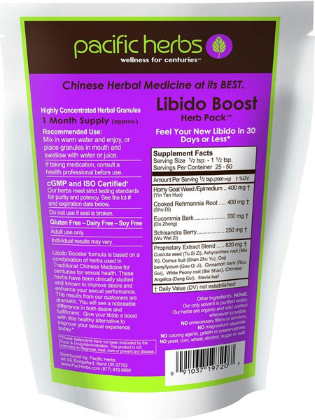 Pacific Herbs, Libido Boost Herb Pack for Her, 3.5 ounces