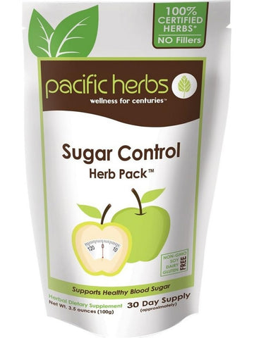 Pacific Herbs, Sugar Control Herb Pack, 3.5 ounces