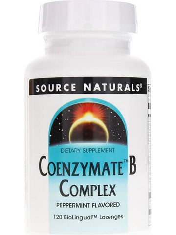 Source Naturals, Coenzymate™ B Complex, Peppermint, 120 lozenges