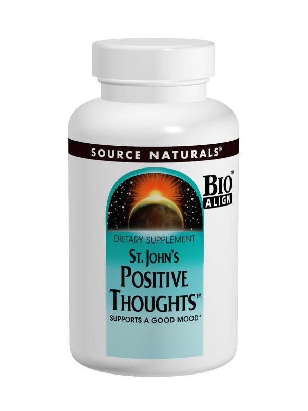 St. John's Positive Thoughts Bio-Aligned, 90 ct, Source Naturals