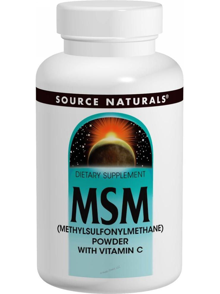 Source Naturals, MSM Methylsulfonylmethane, 750mg, 60 ct