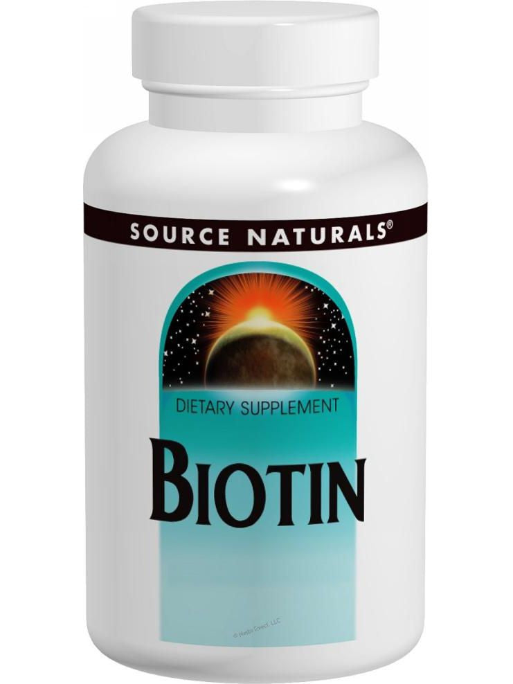Source Naturals, Biotin 600mcg, 200 ct
