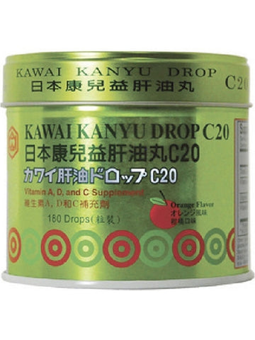 Solstice, Kawai, Kanyu Drops C20-Vitamin A, D And C, 180 Drops