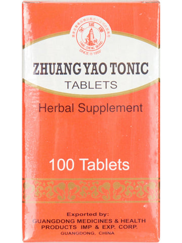 Solstice, Yang Cheng Brand, Zhuang Yao Tonic Tablets, 100 tablets