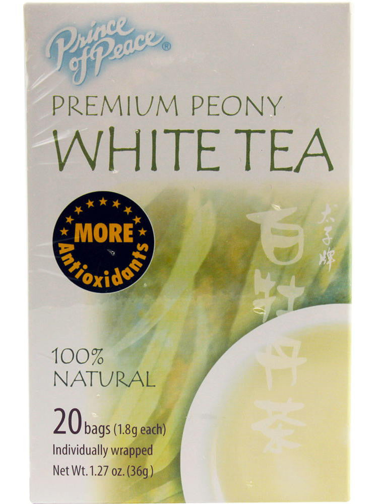 Premium White Tea, 20 teabags, Prince of Peace