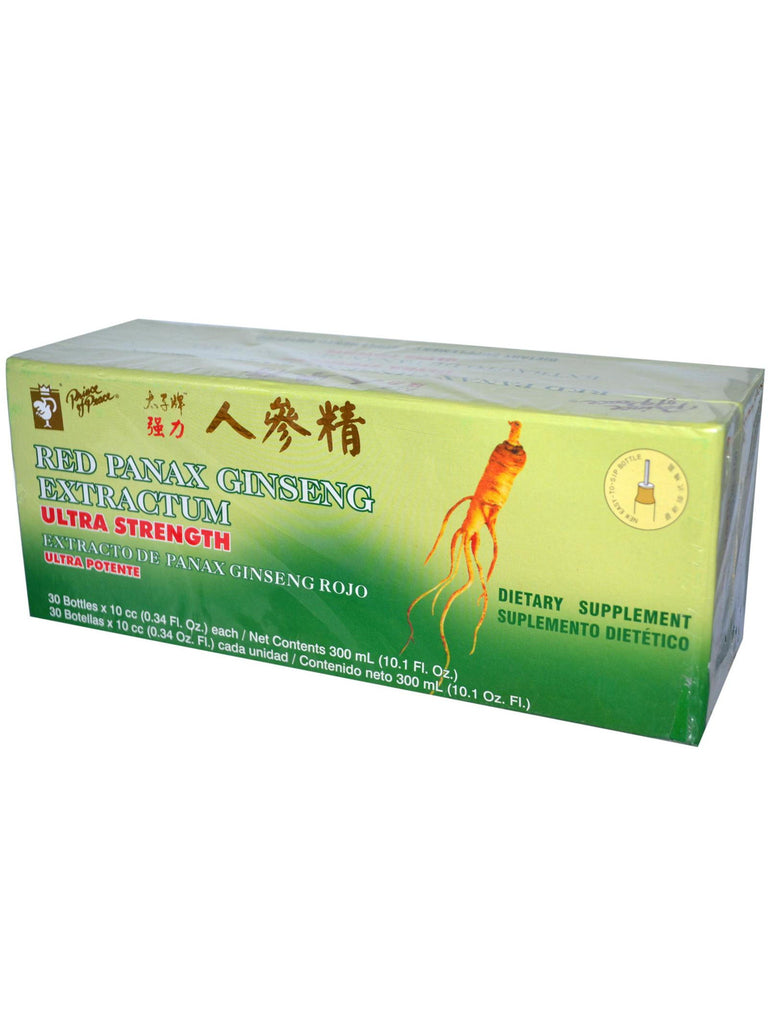 Red Panax Ginseng Extractum, 30 vials, Prince of Peace