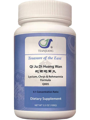 Treasure of the East, Qi Ju Di Huang Wan, Lycium, Chrys & Rehmannia Formula, Granules, 100 grams