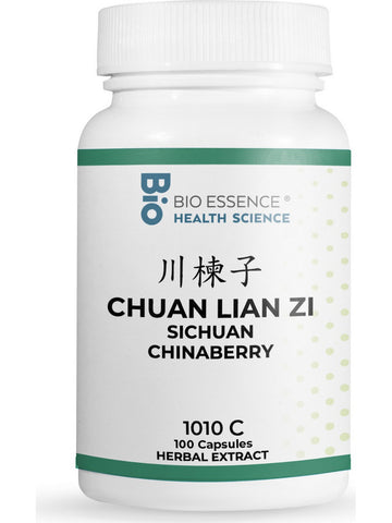 Bio Essence Health Science, Chuan Lian Zi, Sichuan Chinaberry, 5:1 Extract Capsules, 100 Capsules