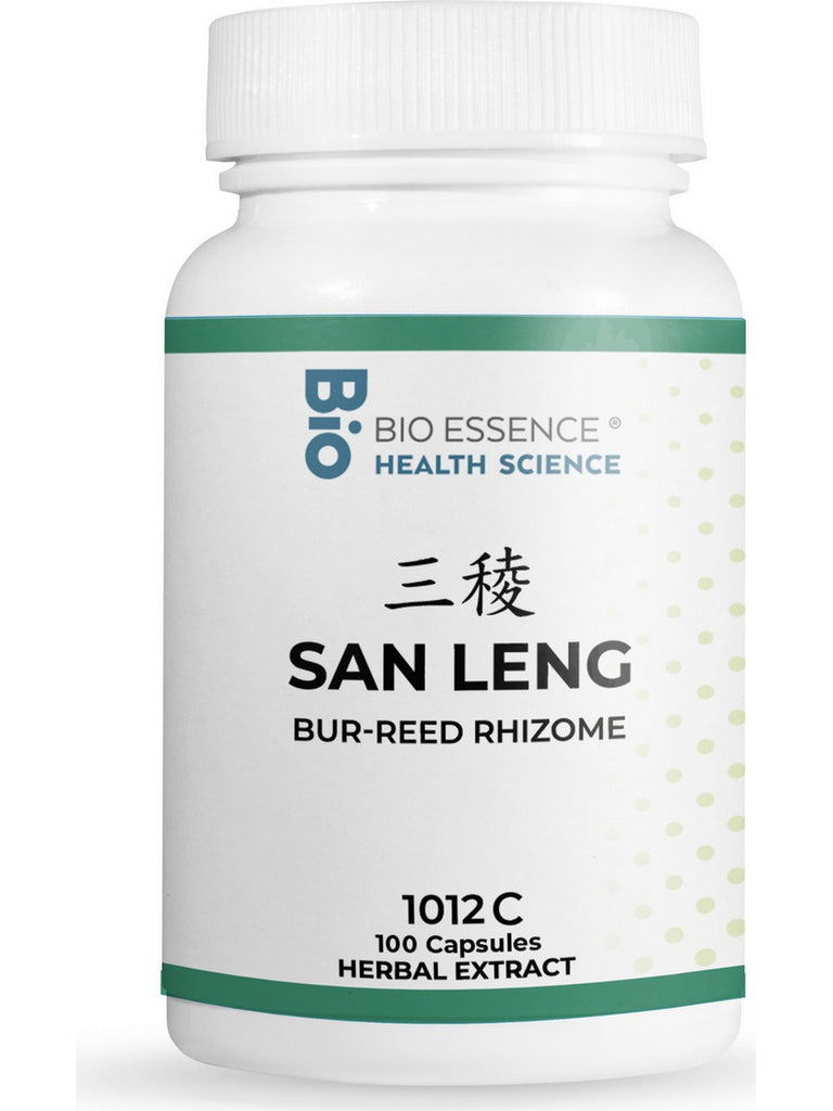 Bio Essence Health Science, San Leng, Sparganium Rhizome, 5:1 Extract Capsules, 100 Capsules