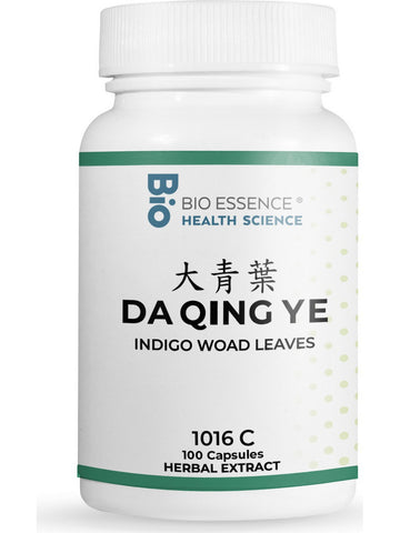 Bio Essence Health Science, Da Qing Ye, Isatis Leaf, 5:1 Extract Capsules, 100 Capsules