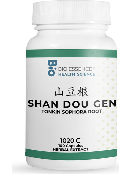 Bio Essence Health Science, Shan Dou Gen, Sophora Root, 5:1 Extract Capsules, 100 Capsules