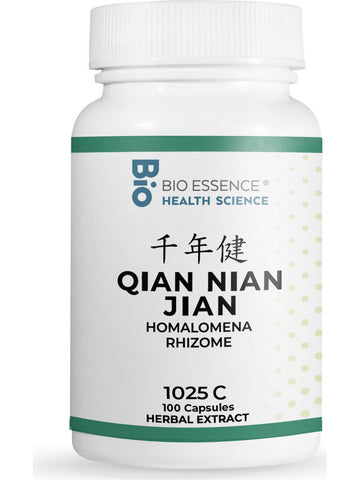 Bio Essence Health Science, Qian Nian Jian, Homalomena Rhizoma, 5:1 Extract Capsules, 100 Capsules