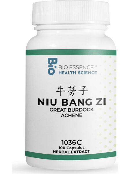 Bio Essence Health Science, Niu Bang Zi, Burdock Seed, 5:1 Extract Capsules, 100 Capsules