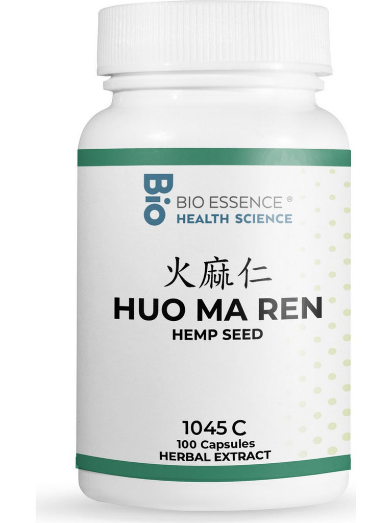 Bio Essence Health Science, Huo Ma Ren, Hemp Seed, 5:1 Extract Capsules, 100 Capsules
