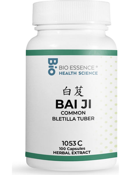 Bio Essence Health Science, Bai Ji, Bletilla Tuber, 5:1 Extract Capsules, 100 Capsules
