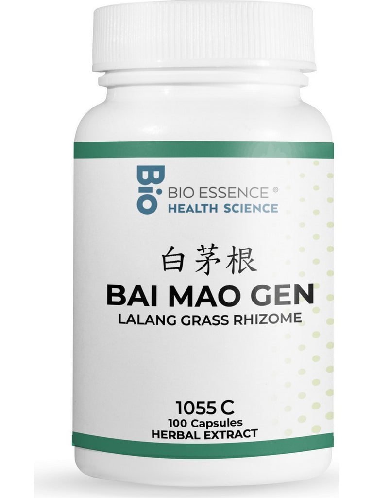 Bio Essence Health Science, Bai Mao Gen, Imperata, 5:1 Extract Capsules, 100 Capsules