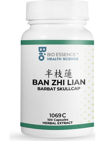 Bio Essence Health Science, Ban Zhi Lian, Barbat Skullcap, 5:1 Extract Capsules, 100 Capsules
