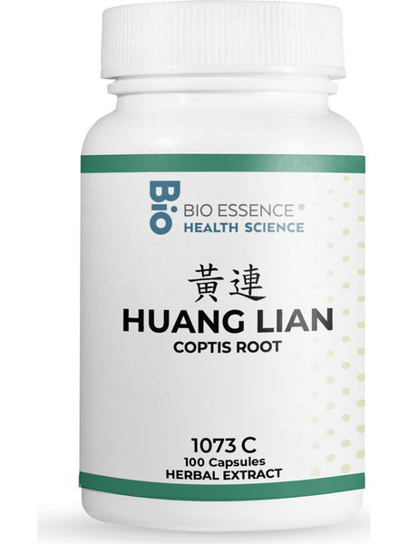 Bio Essence Health Science, Huang Lian, Coptidis, 5:1 Extract Capsules, 100 Capsules