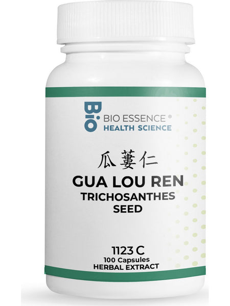 Bio Essence Health Science, Gua Lou Ren, Trichosanthes Seed, 5:1 Extract Capsules, 100 Capsules