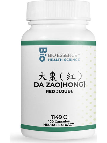 Bio Essence Health Science, Hong Zao, Red Jujube, 5:1 Extract Capsules, 100 Capsules