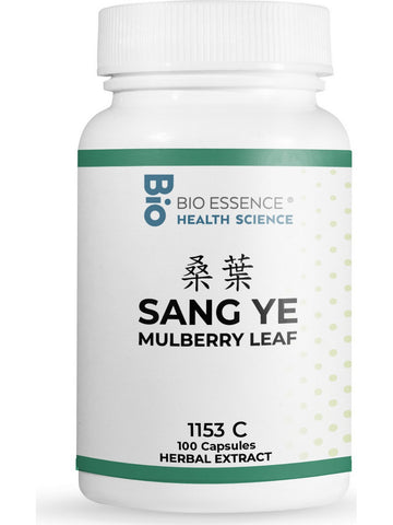 Bio Essence Health Science, Sang Ye, Mulberry Leaf, 5:1 Extract Capsules, 100 Capsules